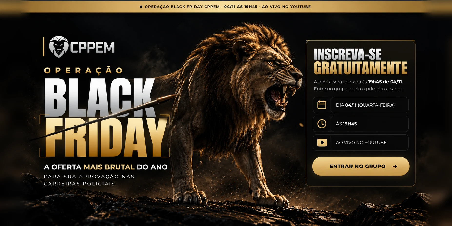 Black Friday CPPEM Concursos